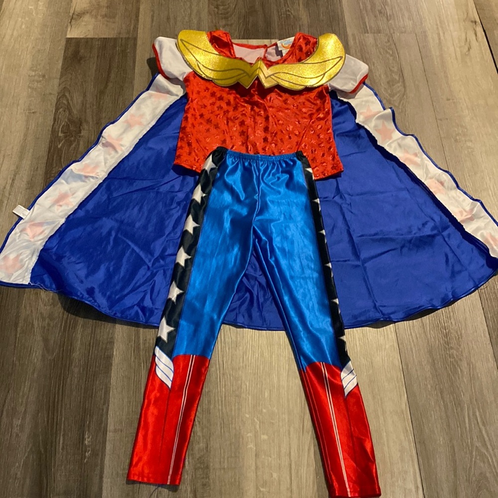 DC Super Hero girls wonder woman 3 pcs costume set